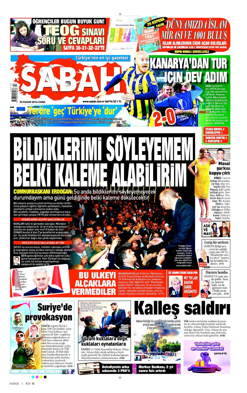 AP'nin Türkiye kararı için kim ne manşet attı? - Resim: 4