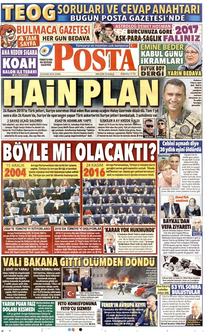 AP'nin Türkiye kararı için kim ne manşet attı? - Resim: 3