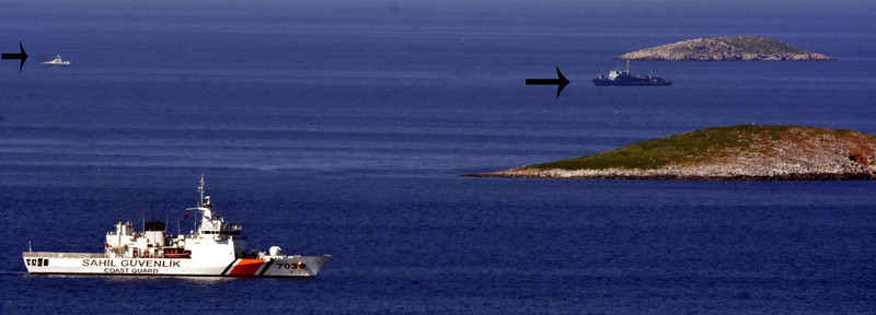 Kardak'ta büyük gerilim Yunan botu hasar gördü - Resim: 1