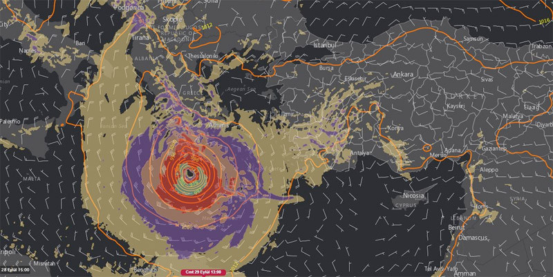 Kasırganın uydu görüntüsüne bakın! Bir göz oluştu bu fırtına neler yapar? - Resim: 4