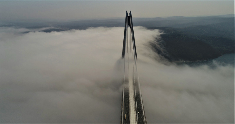 Yavuz Sultan Selim Köprüsü'nü hiç böyle görmemiştik - Resim: 2