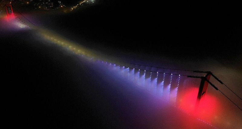 15 Temmuz Şehitler Köprüsü sisten kayboldu! Büyüleyici görüntüler - Resim: 2