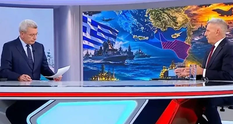 Yunan general Türkiye'yi tehdit etti! Canlı yayında küstah sözler - Resim: 1