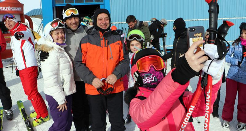 Ekrem İmamoğlu kar tatilinde çocuklarım çok güzel vakit geçiriyor onları ziyarete geldim - Resim: 4