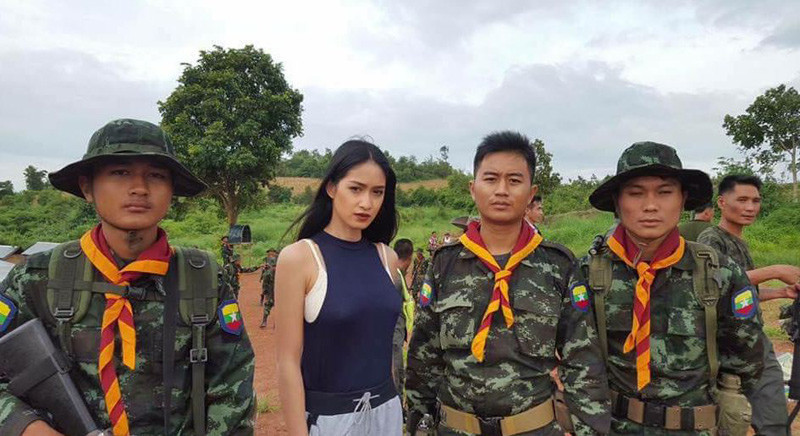 Myanmar güzellik kraliçesinin videosu ortalığı karıştırdı - Resim: 2