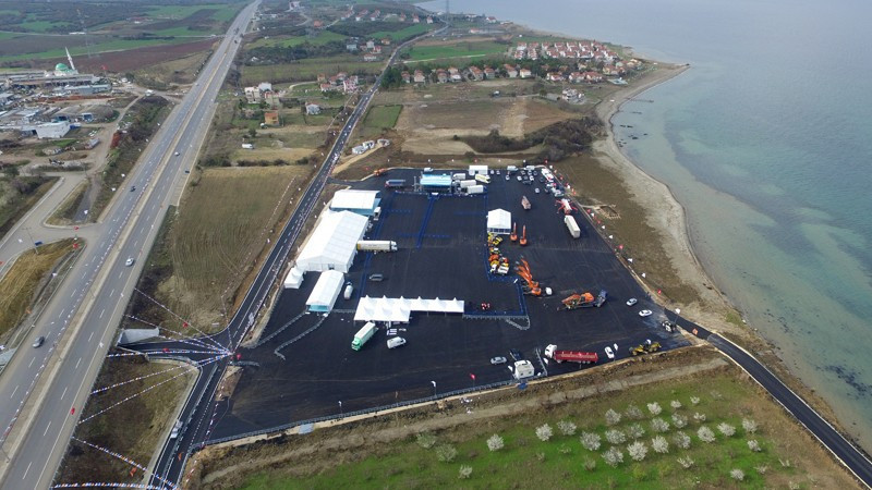 Çanakkale 1915 Köprüsü alanından ilk görüntüler - Resim: 1