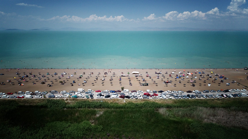 Konya Ovası'nda plaj keyfi! Antalya sahillerini aratmadı - Resim: 3