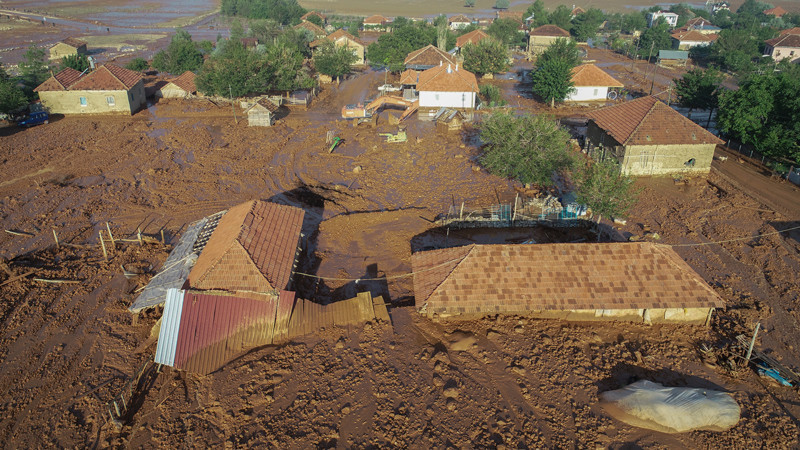 Antalya'nın Elmalı ilçesi toptan çamura gömüldü! Şoke eden görüntüler - Resim: 2