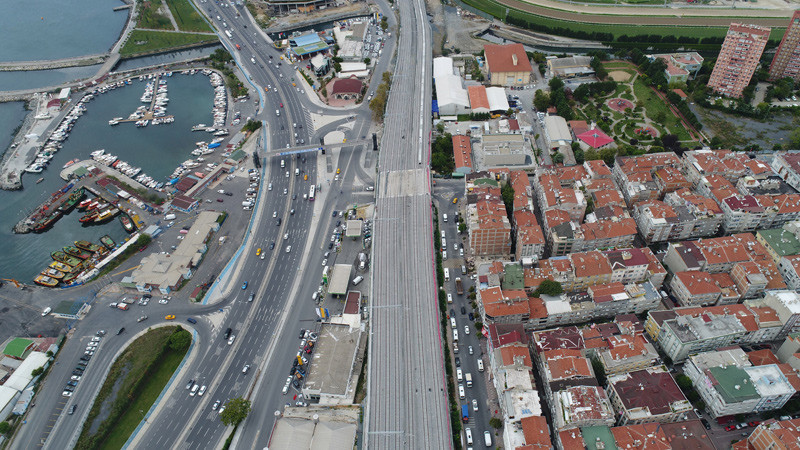 Halkalı- Gebze Banliyö hattı havadan görüntülendi - Resim: 2