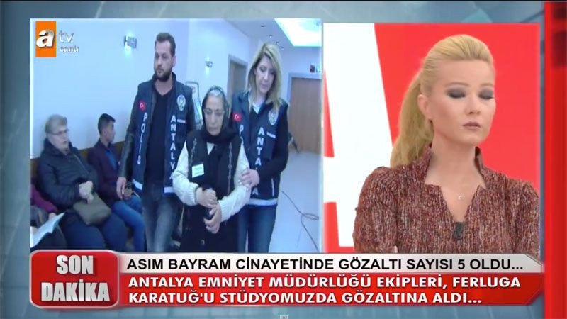 Müge Anlı'da Asım Bayram'ın eşi katil zanlısı çıktı canlı yayında tutuklama! - Resim: 4