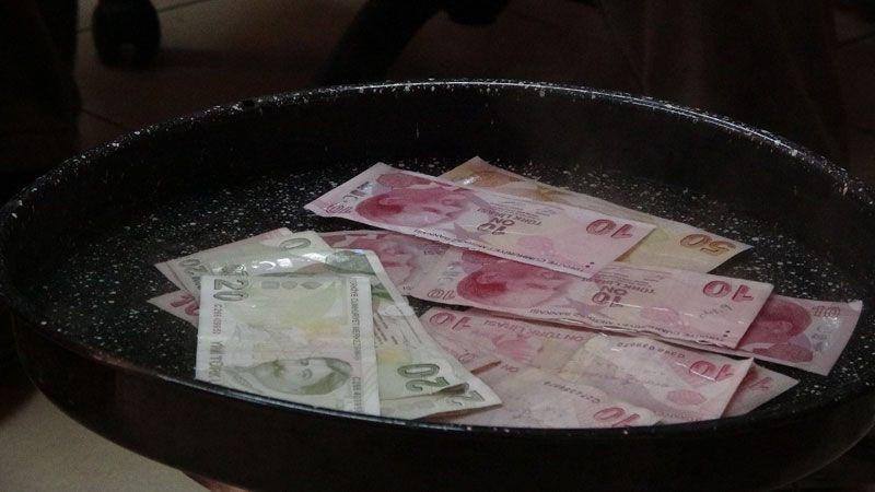 Ordulu esnaf koronavirüse karşı paraları 100 derecelik suda kaynatıyor - Resim: 1