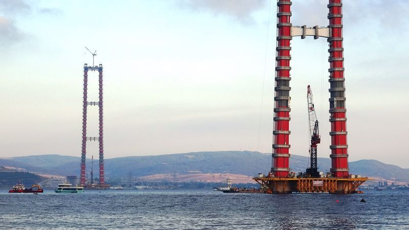 1915 Çanakkale Köprüsü’nde yakalar ilk kez birleşti! Köprü girişinde bakın ne olacak - Resim: 3