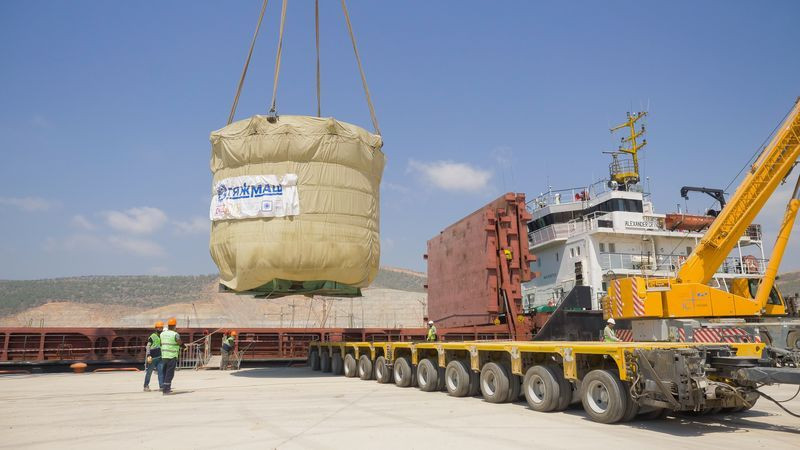 Rusya'dan Mersin'e benzersiz icat böyle getirildi! Ağırlığı 169 ton - Resim: 4