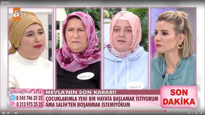 Sapkın ilişki canlı yayını karıştırdı Esra Erol 'defol' diyerek stüdyodan kovdu - Resim: 1