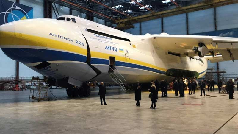 Ukrayna'da dünyanın en büyük uçağı imha edilmişti Antonov An-225'in görüntüsü ortaya çıktı - Resim: 1