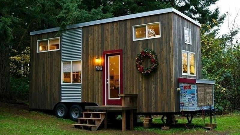 Kira vermekten bıkan kadın minik bir bütçeyle hayalindeki evi yaptı - Resim: 1