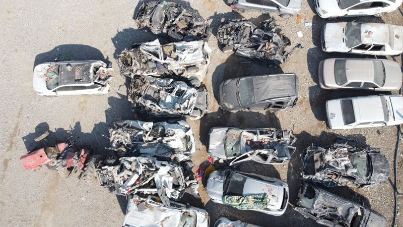 Adıyaman'da enkaz altındaki arabalar otoparkta böyle görüntülendi - Resim: 3