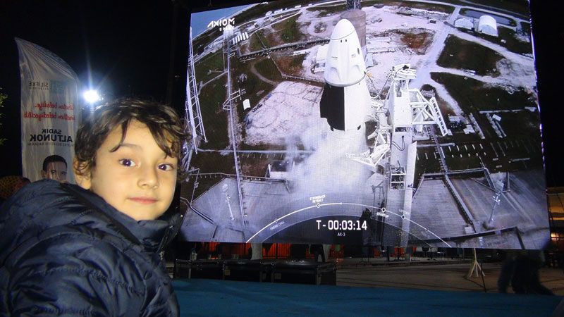 Yörük çocuğu Alper Gezeravcı uzaya gitti Silifkeli hemşehrileri o anları böyle takip etti - Resim: 3