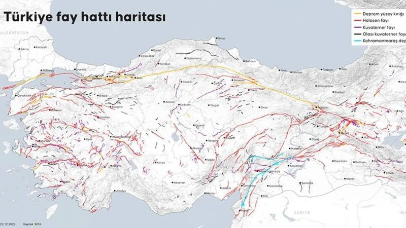T&uuml;yler &uuml;rperten keşif! "Diri Fay Haritası" 13 yıl sonra g&uuml;ncellendi: Sayı 700'e y&uuml;kseldi - Resim: 5