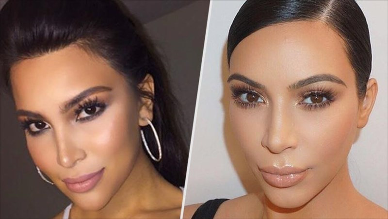 Kardashian'ın ikizi olsa bu kadar benzemez! Şuna bakın - Resim: 1