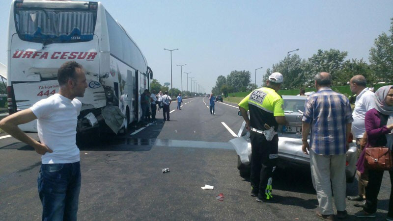 TEM otoyolu savaş alanına döndü adeta can pazarı! - Resim: 3