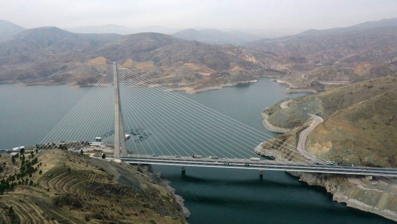 6 sene önce yapımına başlanan Kömürhan Köprüsü tamamlandı işte son hali - Resim: 3