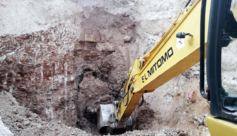 Mersin'de hazine odasına metreler kala kazı durduruldu - Resim: 1