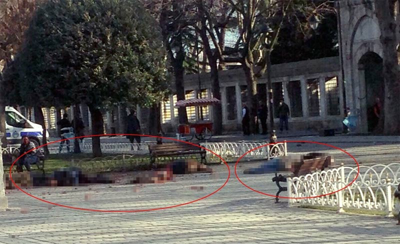 Sultanahmet'te patlama! Olay yerinden ilk görüntüler - Resim: 4