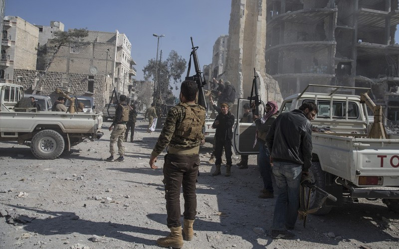 TSK ÖSO El Bab'a böyle girdi! Secdeye kapanıp... - Resim: 3