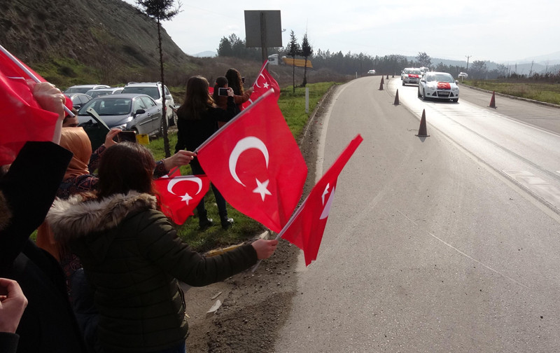 Afrin gazisi Karabük'te böyle karşılandı - Resim: 1