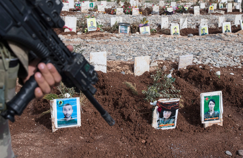 Afrin'de terörist mezarları bulundu - Resim: 4