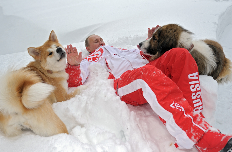 Putin stresini böyle attı - Resim: 4