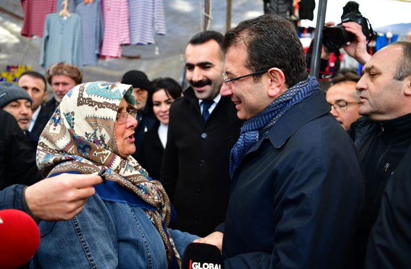 Ekrem İmamoğlu'na oy istediği kadından gülümseten cevap! - Resim: 4