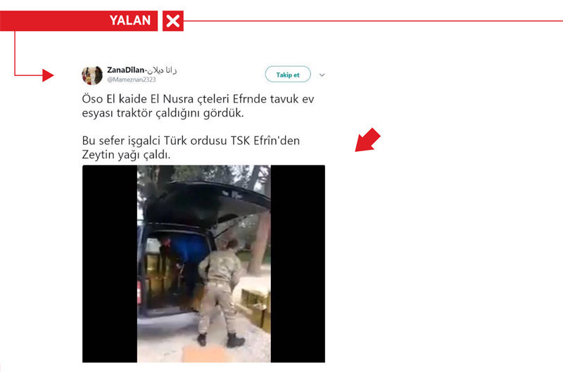 'Türk ordusu Afrin'de zeytinyağı çaldı' iddiasının aslı ortaya çıktı - Resim: 2