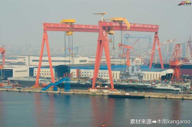 ABD dışında şimdiye kadar yapılmış en büyük uçak gemisi olacak Çin gövde gösterisi yaptı - Resim: 4