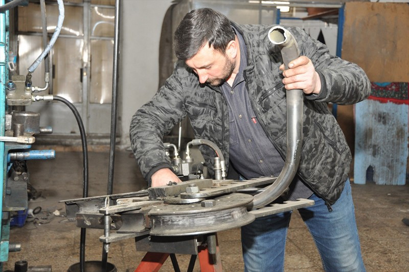 Torna ustası Ürgüp'te üretti! Gören dönüp bir daha bakıyor - Resim: 1