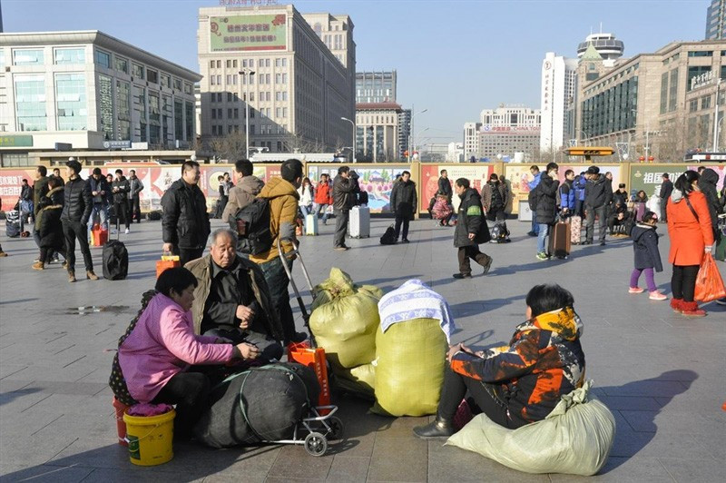 1,5 Milyarlık Çin'in iç göçü tüm ülkeyi kilitledi - Resim: 1