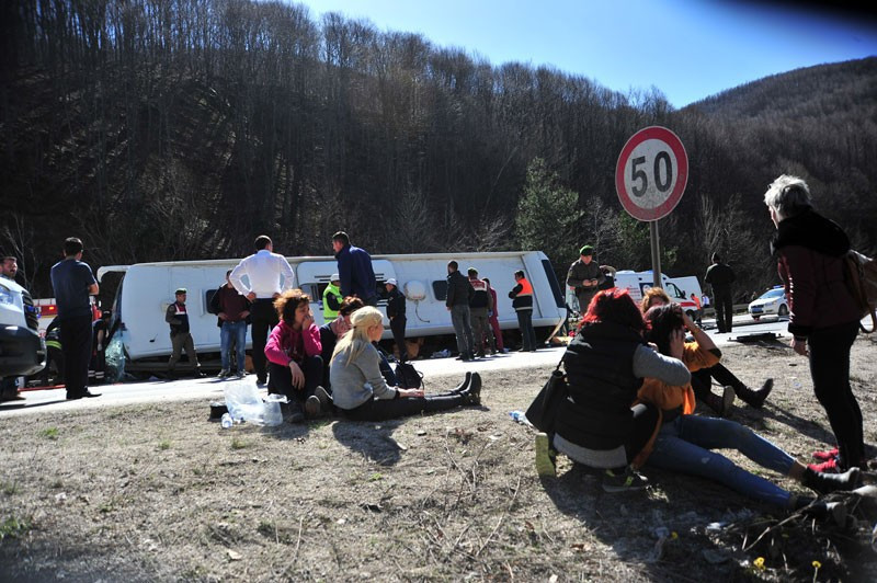 Bursa'daki kaza anı dehşet görüntüler geldi - Resim: 2