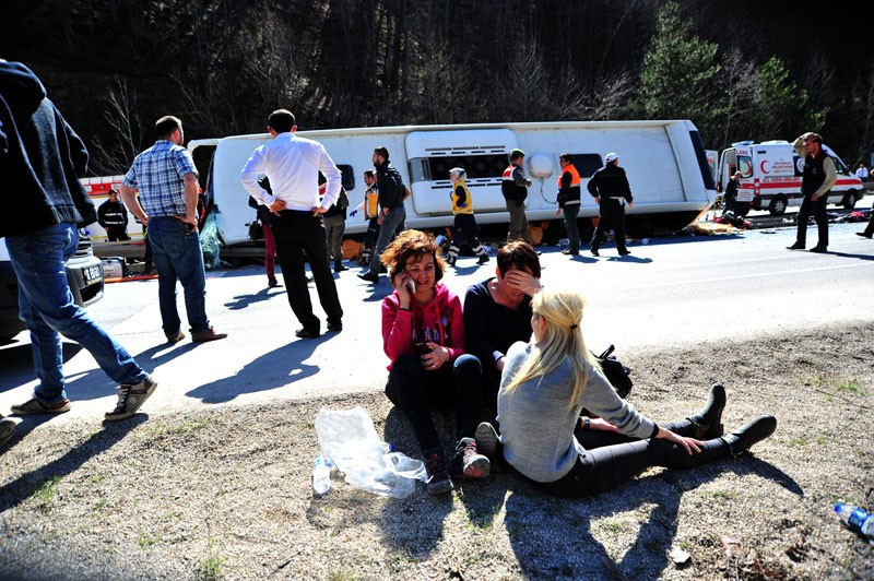 Bursa'daki kaza anı dehşet görüntüler geldi - Resim: 3