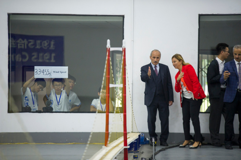 Bakan Cahit Turhan Çanakkale Köprüsü’nün rüzgar testini yaptı - Resim: 4