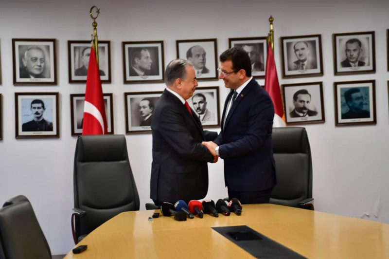 Ekrem İmamoğlu'ndan Galatasaray Başkanı Mustafa Cengiz'e ziyaret - Resim: 4