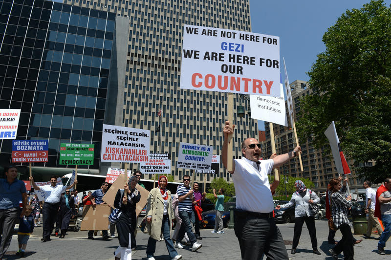 Erdoğan'a ABD'den destek mitingi - Resim: 1