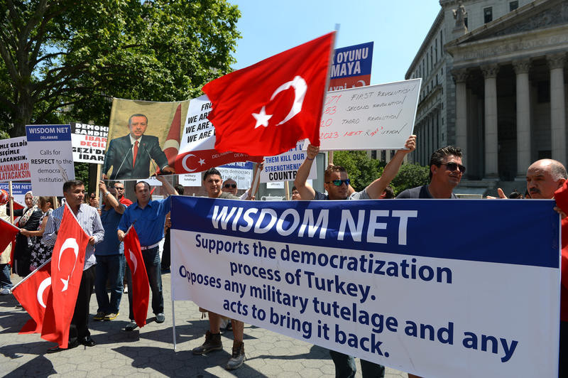 Erdoğan'a ABD'den destek mitingi - Resim: 3