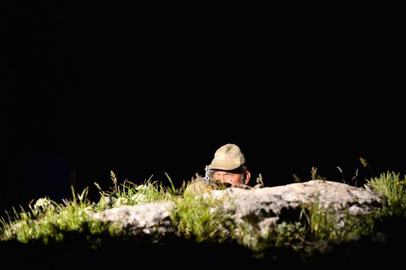 Vatan nöbetinde bin 100 rakımlı tepede ilk sahur - Resim: 4