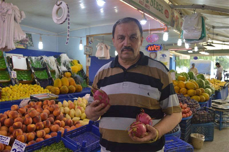Pazara gelenler ilk kez böyle bir meyve gördü şekli fiyatı ve tadı şaşırttı - Resim: 4