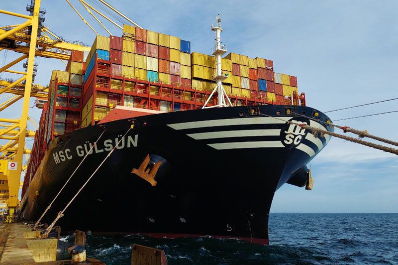 Uçak gemilerinden büyük, 4 futbol sahası kadar! Tekirdağ'a yanaştı - Resim: 2