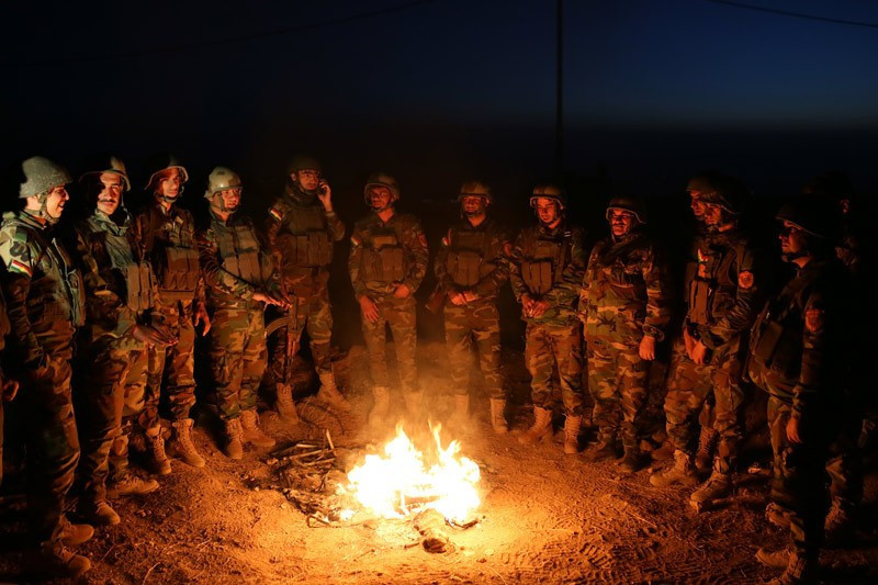 Musul operasyonu başladı savaştan flaş görüntüler - Resim: 1