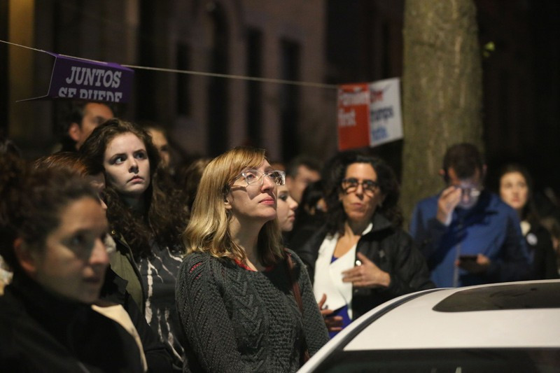 Clinton taraftarları böyle çöktü - Resim: 1