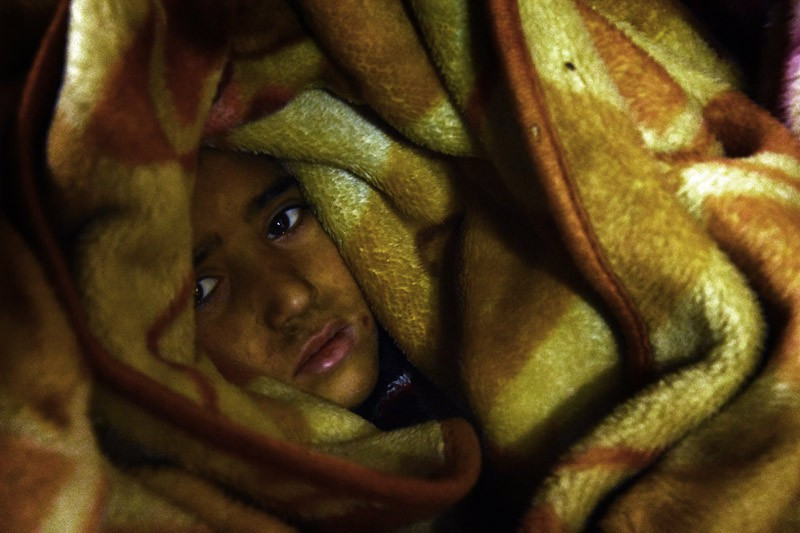 Halep'ten gelen siviller kontrol noktasını geçti  - Resim: 2