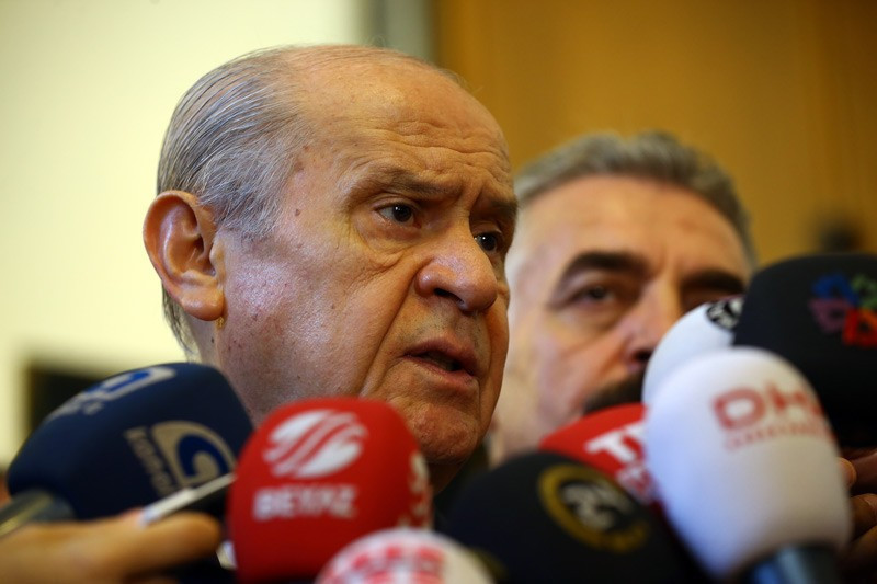 MHP grup toplantısında gözler üzerindeydi bakın nerede oturdu! - Resim: 2